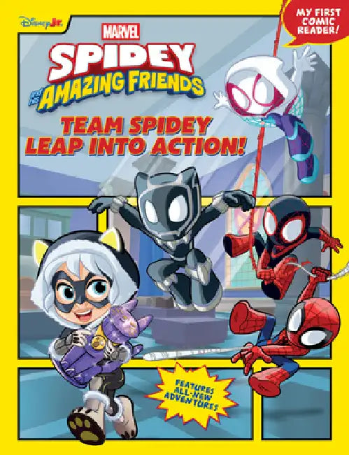 Team Spidey Leap Into Action! by Steve Behling, Marco Ghiglione, Giovanni Rigano