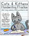 Cats & Kittens Handwriting Practice: Letter tracing, Vocabulary and Coloring Workbook for Kids by Elena Brighittini
