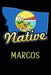 Montana Native Marcos: College Ruled Composition Book by Jason Johnson