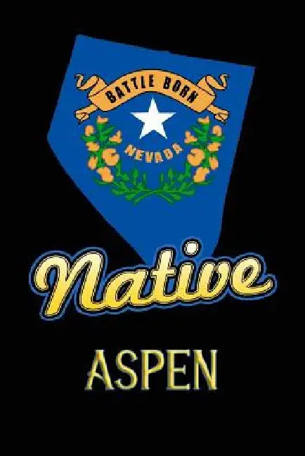 Nevada Native Aspen: College Ruled Composition Book by Jason Johnson