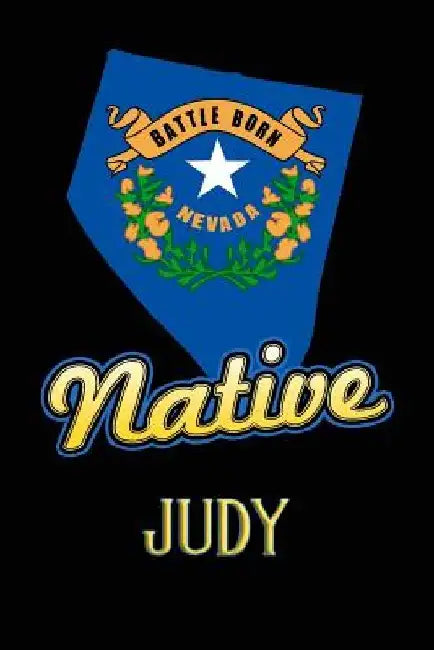 Nevada Native Judy: College Ruled Composition Book by Jason Johnson