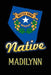 Nevada Native Madilynn: College Ruled Composition Book by Jason Johnson