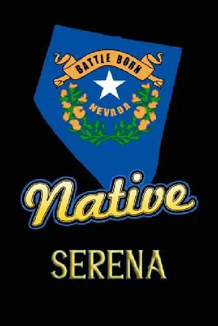 Nevada Native Serena: College Ruled Composition Book by Jason Johnson