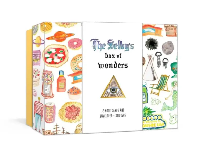 The Selby's Box of Wonders: 12 Note Cards and Envelopes + Stickers by Todd Selby