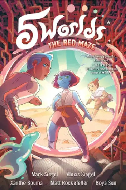 5 Worlds Book 3: The Red Maze by Mark Siegel