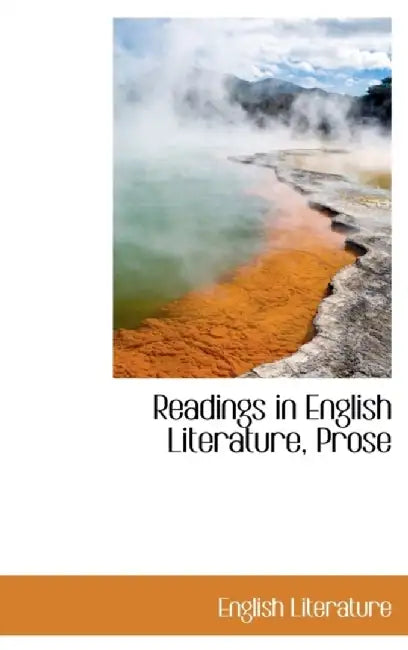 Readings in English Literature, Prose by Literature, English