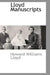 Lloyd Manuscripts by Howard Williams Lloyd
