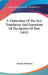 A Vindication Of The New Translation And Exposition Of The Epistles Of Paul (1825) by Thomas Belsham