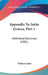 Appendix To Initia Graeca, Part 1: Additional Exercises (1881) by William Smith
