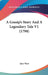 A Gossip's Story And A Legendary Tale V1 (1798) by Jane West