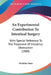 An Experimental Contribution To Intestinal Surgery: With Special Reference To The Treatment Of Intestinal Obstruction (1888) by Nicholas Senn