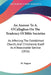 An Answer To A. O'Callaghan On The Tendency Of Bible Societies: As Affecting The Established Church, And Christianity Itself As A Reasonable Service ( by W. Napper