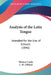 Analysis of the Latin Tongue: Intended for the Use of Schools (1846) by Thomas Cooke, C. H. Clifford