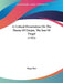 A Critical Dissertation On The Poems Of Ossian, The Son Of Fingal (1763) by Hugh Blair