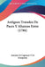 Antiguos Tratados De Paces Y Alianzas Entre (1786) by Antonio De Capmany y. De Montpalau