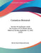 Canonicus Memorial: Services Of Dedication, Under The Auspices Of The Rhode Island Historical Society, September 21, 1883 (1883) by Rhode Island Historical Society