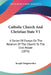 Catholic Church And Christian State V1: A Series Of Essays On The Relation Of The Church To The Civil Power (1876) by Joseph Hergenrother