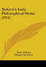 Diderot's Early Philosophical Works (1911) by Denis Diderot, Margaret Jourdain