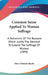 Common Sense Applied To Woman Suffrage: A Statement Of The Reasons Which Justify The Demand To Extend The Suffrage Of Women (1894) by Mary Putnam-Jacobi