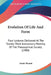 Evolution Of Life And Form: Four Lectures Delivered At The Twenty-Third Anniversary Meeting Of The Theosophical Society (1900) by Annie Besant