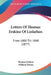 Letters Of Thomas Erskine Of Linlathen: From 1800 Till 1840 (1877) by Thomas Erskine, William Hanna