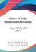 Letters Of Felix Mendelssohn Bartholdy: From 1833 To 1847 (1863) by Felix Mendelssohn Bartholdy, Paul Mendelssohn Bartholdy, Carl Mendelssohn Bartholdy