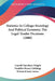 Statistics In College; Sociology And Political Economy; The Legal-Tender Decisions (1888) by Carroll Davidson Wright, Franklin Henry Giddings, Edmund Janes James