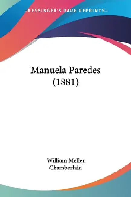 Manuela Paredes (1881) by William Mellen Chamberlain