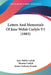 Letters And Memorials Of Jane Welsh Carlyle V1 (1883) by Jane Welsh Carlyle, Thomas Carlyle, James Anthony Froude