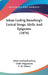 Johan Ludvig Runeberg's Lyrical Songs, Idylls And Epigrams (1878) by Johan Ludvig Runeberg, Eirikr Magnusson, E. H. Palmer