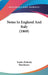 Notes In England And Italy (1869) by Sophia Peabody Hawthorne
