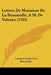 Lettres De Monsieur De La Beaumelle, A M. De Voltaire (1763) by Laurent Angliviel La Beaumelle