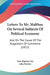 Letters To Mr. Malthus On Several Subjects Of Political Economy: And On The Cause Of The Stagnation Of Commerce (1821) by Jean Baptiste Say, John Richter
