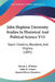 John Hopkins University Studies In Historical And Political Science V13: South Carolina, Maryland, And Virginia (1895) by Edson L. Whitney, John H. Latane, Samuel Rivers Hendren