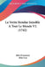 La Verite Rendue Sensible A Tout Le Monde V2 (1742) by Abbe Dusaussoy, Abbe Goy
