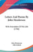Letters And Poems By John Henderson: With Anecdotes Of His Life (1786) by John Henderson, John Ireland
