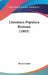 Literatura Populara Romana (1883) by Moses Gaster