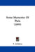 Some Memories Of Paris (1895) by F. Adolphus