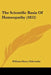 The Scientific Basis Of Homeopathy (1852) by William Henry Holcombe
