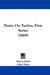 Notes On Yachts, First Series (1869) by Edwin Brett, John Brett, J. D. Cooper