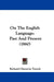On The English Language: Past And Present (1860) by Richard Chenevix Trench