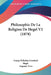 Philosophie De La Religion De Hegel V2 (1878) by Georg Wilhelm Friedrich Hegel, Augusto Vera