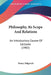 Philosophy, Its Scope And Relations: An Introductory Course Of Lectures (1902) by Henry Sidgwick