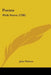 Poems: With Notes (1780) by John Walters