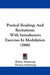 Poetical Readings And Recitations: With Introductory Exercises In Modulation (1866) by Robert Armstrong, Thomas Armstrong