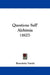 Questione Sull' Alchimia (1827) by Benedetto Varchi