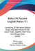 Relics Of Ancient English Poetry V1: Consisting Of Old Heroic Ballads, Songs, And Other Pieces Of Our Earlier Poets, Together With Some Few Of Later D by Thomas Percy, George Gilfillan, Charles Cowden Clarke