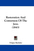 Restoration and Conversion of the Jews (1843) by Origen Bacheler