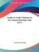 Studies In Trade Unionism In The Custom Tailoring Trade (1913) by Charles Jacob Stowell