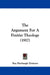 The Argument For A Finitist Theology (1917) by Ray Harbaugh Dotterer